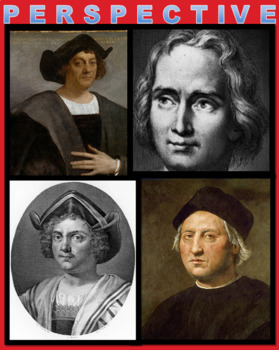 Preview of Christopher Columbus "Perspectives" Poster