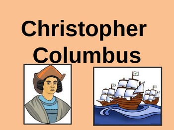 Preview of Christopher Columbus Powerpoint