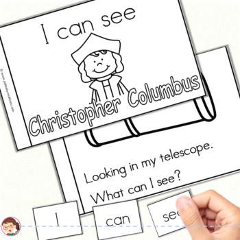 Christopher Columbus Activities Bundle For Pre K Prek Kinder Math Literacy