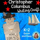 Columbus Day Activities | Writing