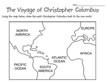 Christopher Columbus Unit Materials by Perfectly Primary Printables