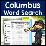 Christopher Columbus Word Search & Columbus Acrostic Poem 