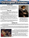 Christopher Columbus Worksheet - PDF and Google Slides