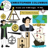 Christopher Columbus and the Explorers Clip Art