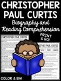Christopher Paul Curtis Biography The Watsons Go to Birmin