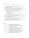 Christopher comprehension questions-English