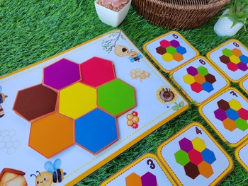 Preview of Color matching game Early childhood and kindergarten Learning about colors match
