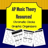 Chromatic Clock Worksheets for Music Theory