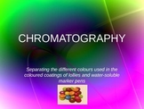 Chromatography of Food-Safe dyes and Colored Inks
