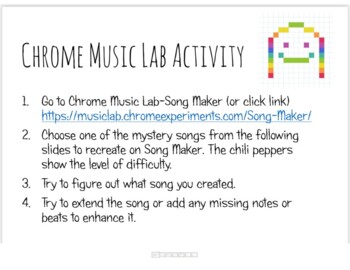 Preview of Chrome Music Lab Activity