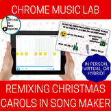 Chrome Music Lab Christmas Carol Remix Lesson - Fun Music 