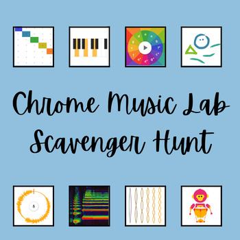 Preview of Chrome Music Lab Scavenger Hunt