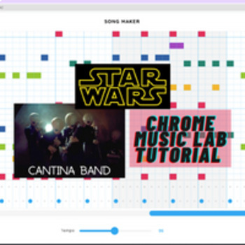 Preview of Chrome Music Lab Song Link--(May the 4th) Star Wars "Cantina Band"
