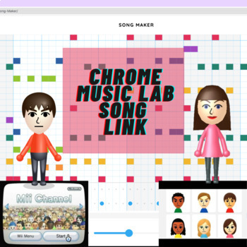 Preview of Chrome Music Lab Song Link-- Mii Channel Theme