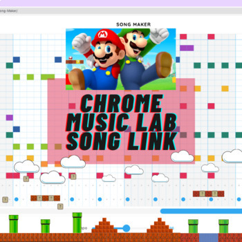Preview of Chrome Music Lab Song Link--Super Mario Bros.