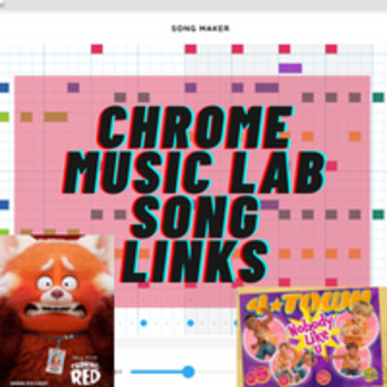 Preview of Chrome Music Lab Song Links-Turning Red: "Nobody Like U"