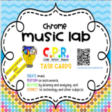 Chrome Music Lab Task Cards -Distance Learning