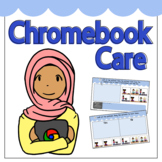 Chromebook Care ♥ Interactive Google Slides + Infographic