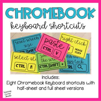 Preview of Chromebook Keyboard Shortcuts
