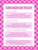 Chromebook Rules/Agreement
