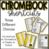 Chromebook Shortcut Posters and Labels