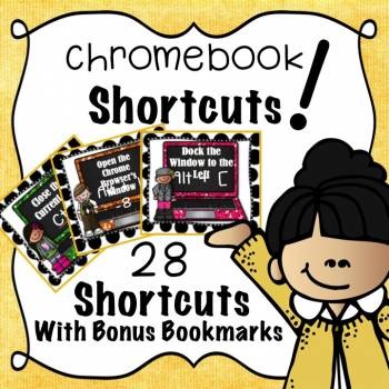 Preview of Chromebook Shortcuts - Kidlettes Edition!