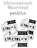 Chromebook and Computer Keyboard Shortcut Posters