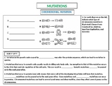 Chromosome Mutations 1 pager