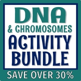 Chromosomes and DNA ACTIVITY BUNDLE for Middle School SAVE 30%