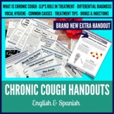 Chronic Cough Handouts for Speech Therapy