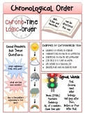 Chronological Order Anchor Chart and Printable Activity
