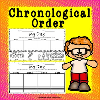 Preview of Chronological Order Worksheets