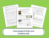 Chronological Order and Timelines Unit