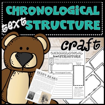 Preview of Chronological Text Structure Activity With Passages - History of the Teddy Bear
