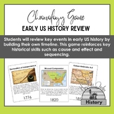 Chronology Review Game: Early US History 