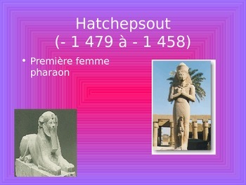 Chronology of Ancient Egypt in FRENCH by ProfAuCoeur | TPT