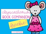 Chrysanthemum Book Companion FREEBIE!