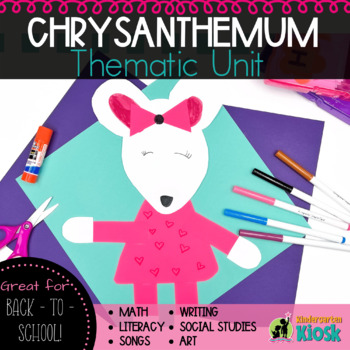 Preview of Chrysanthemum Activities Thematic Unit