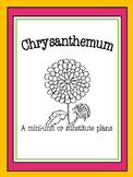 Chrysanthemum Kevin Henkes Unit or Emergency Substitute Plans