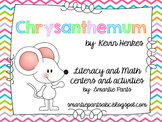 Chrysanthemum Math and Literacy for Back to School
