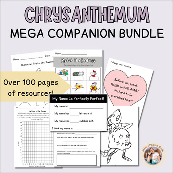Preview of Chrysanthemum Reader's Companion MEGA BUNDLE