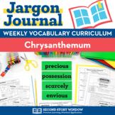 Chrysanthemum Vocabulary • Back to School Read Aloud Lesso
