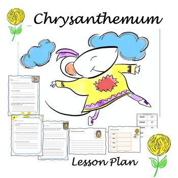 Preview of Chrysanthemum by Henkes Activities Back to School