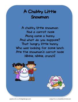 Preview of Chubby Little Snowman - Song Chart