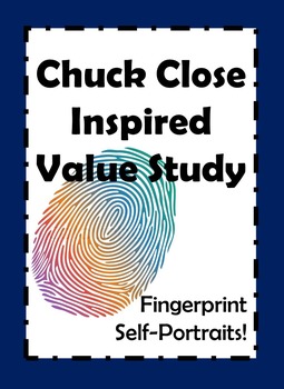 Preview of Chuck Close Value Study