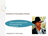 Chuck Norris common punctuation review