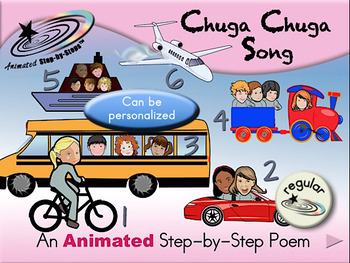 Preview of Chuga Chuga - Animated Step-by-Step Song - Regular