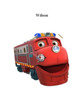 Preview of Chuggington Writing Activity