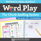 Chunk Spelling - Word Families Word Work Curriculum and Ac