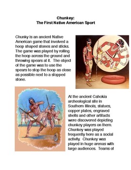 Native American Chunkey  Health and Fitness History